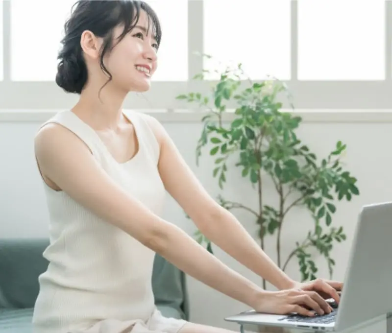 リモートワークの合間に